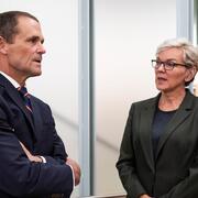 Energy Secretary Jennifer Granholm meets with UVA President Jim Ryan
